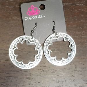 Vintage Paparazzi Earrings, in Silver
